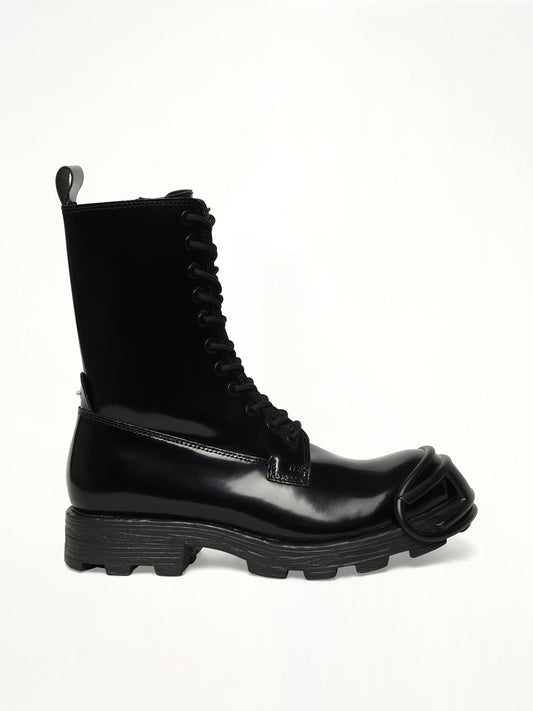 Image of Boots. Productname: DIESEL D-HAMMER Boots in Black colour by brand - DIESEL