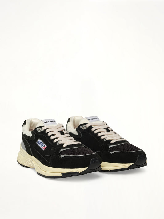 AUTRY Hyperway Low Sneaker (Black/Silver)