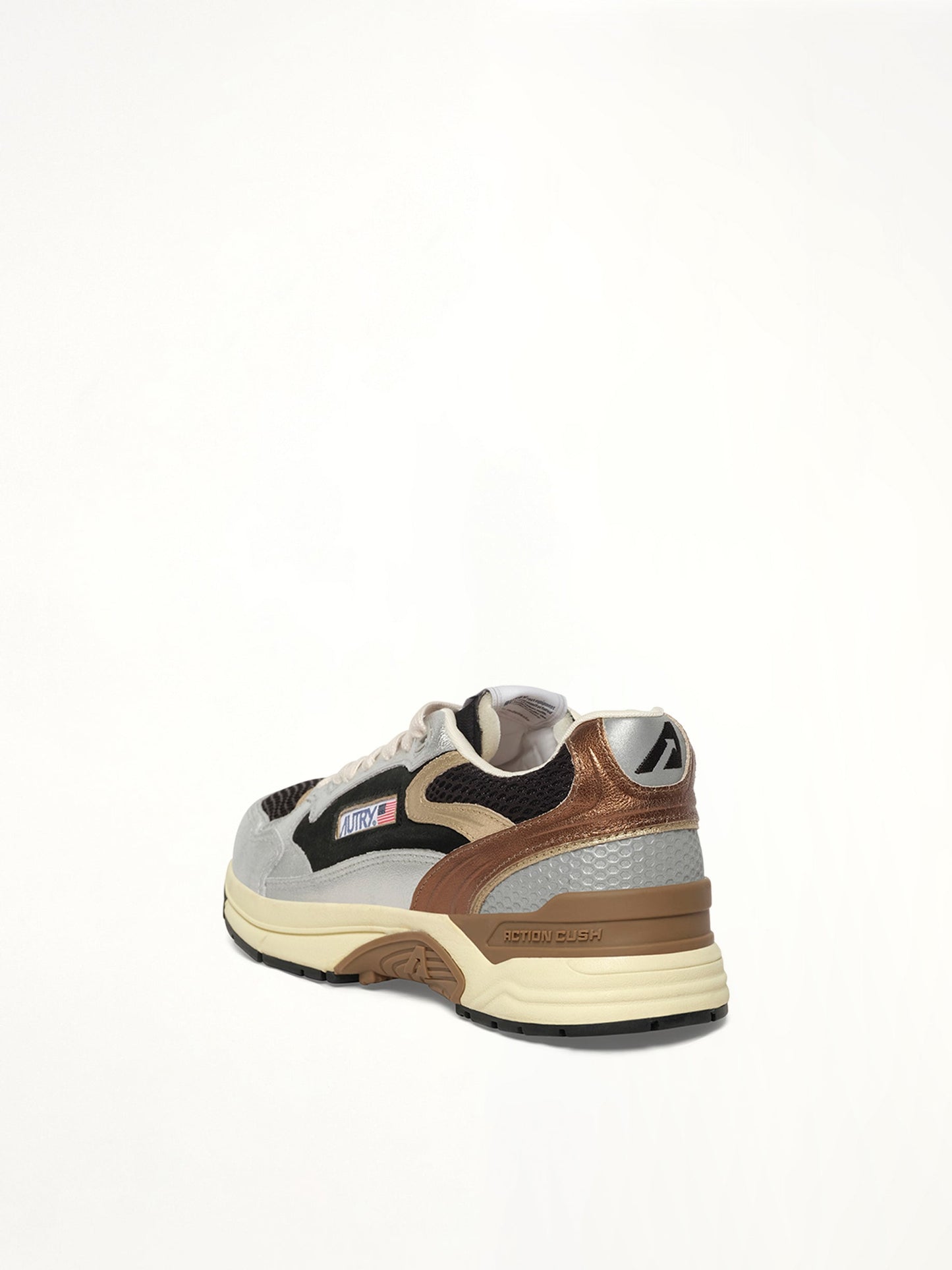 AUTRY Hyperway Low Sneaker (Silver/Black)