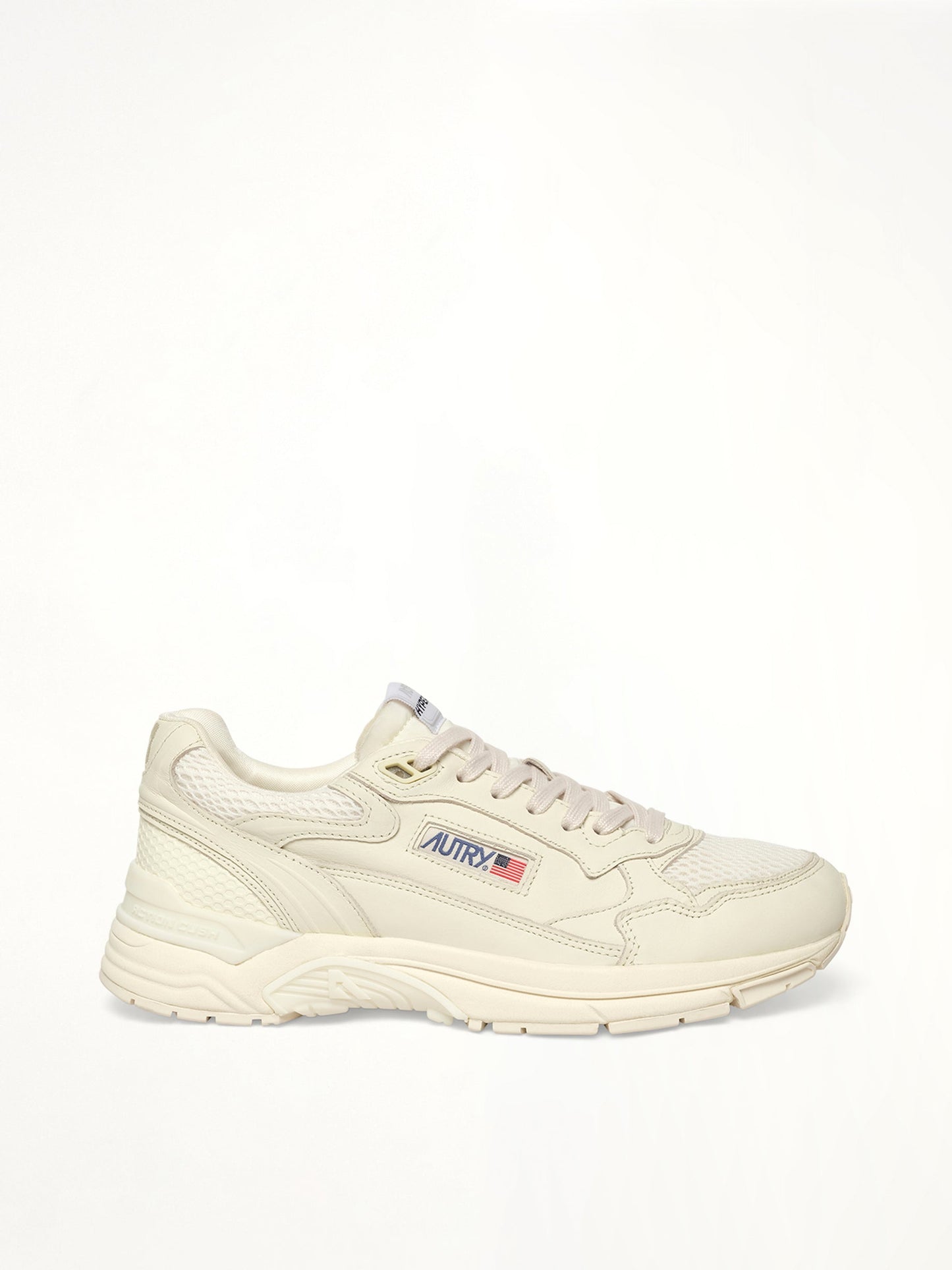 Image of Sneakers. Productname: AUTRY Hyperway Low Sneaker in WHITE/WHITE colour by brand - AUTRY