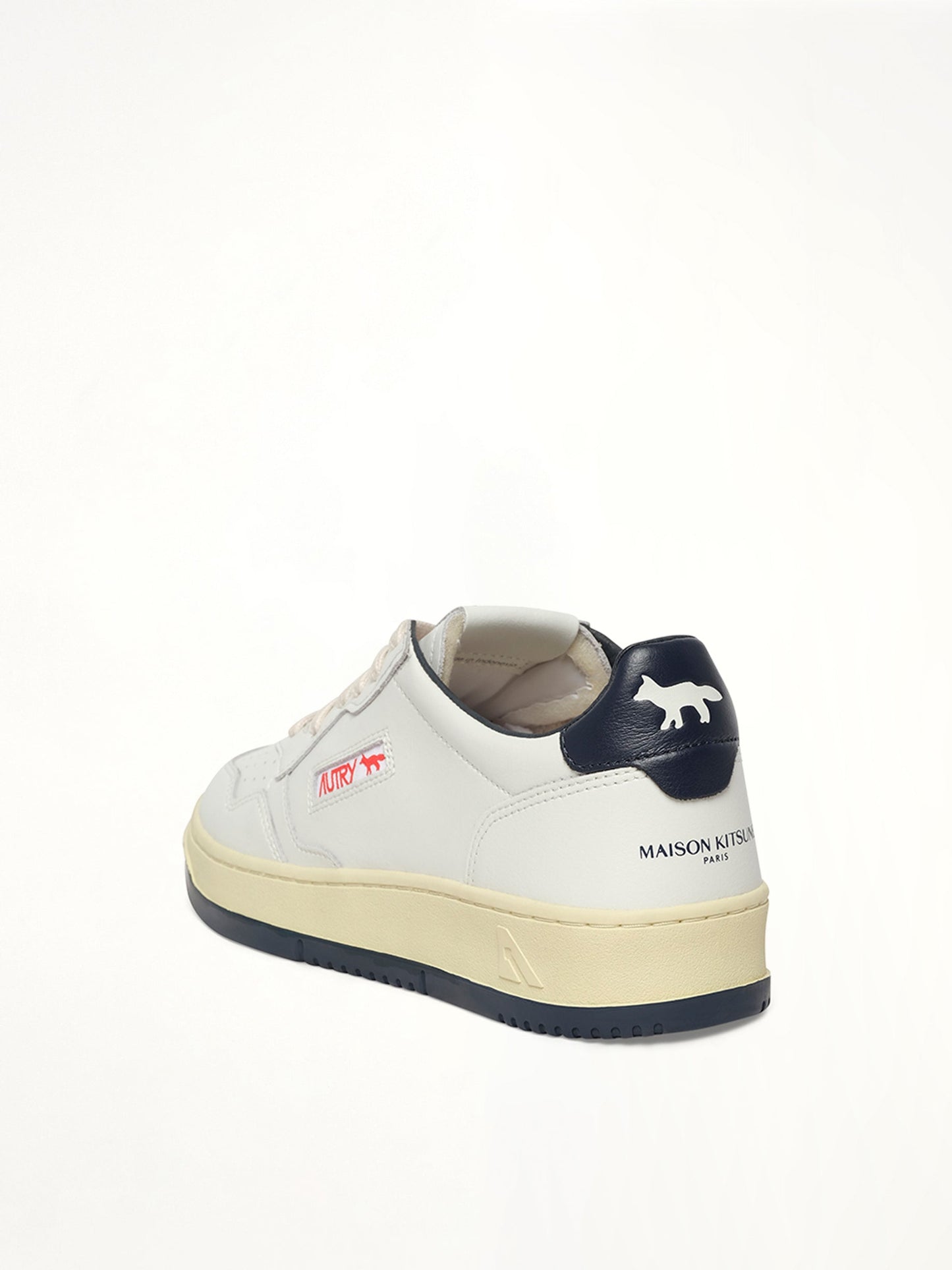 AUTRY Maison Kitsune Medalist Sneaker (White)