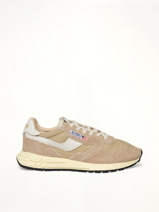 Image of Sneakers. Productname: AUTRY Reelwind Low Sneaker in PEPPER/WHITE colour by brand - AUTRY