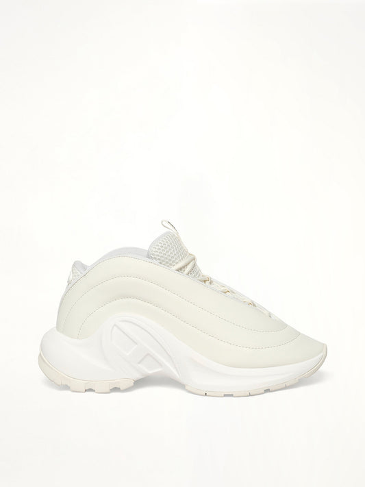 Image of Sneakers. Productname: DIESEL S-D-RUNNER X Sneaker in White colour by brand - DIESEL