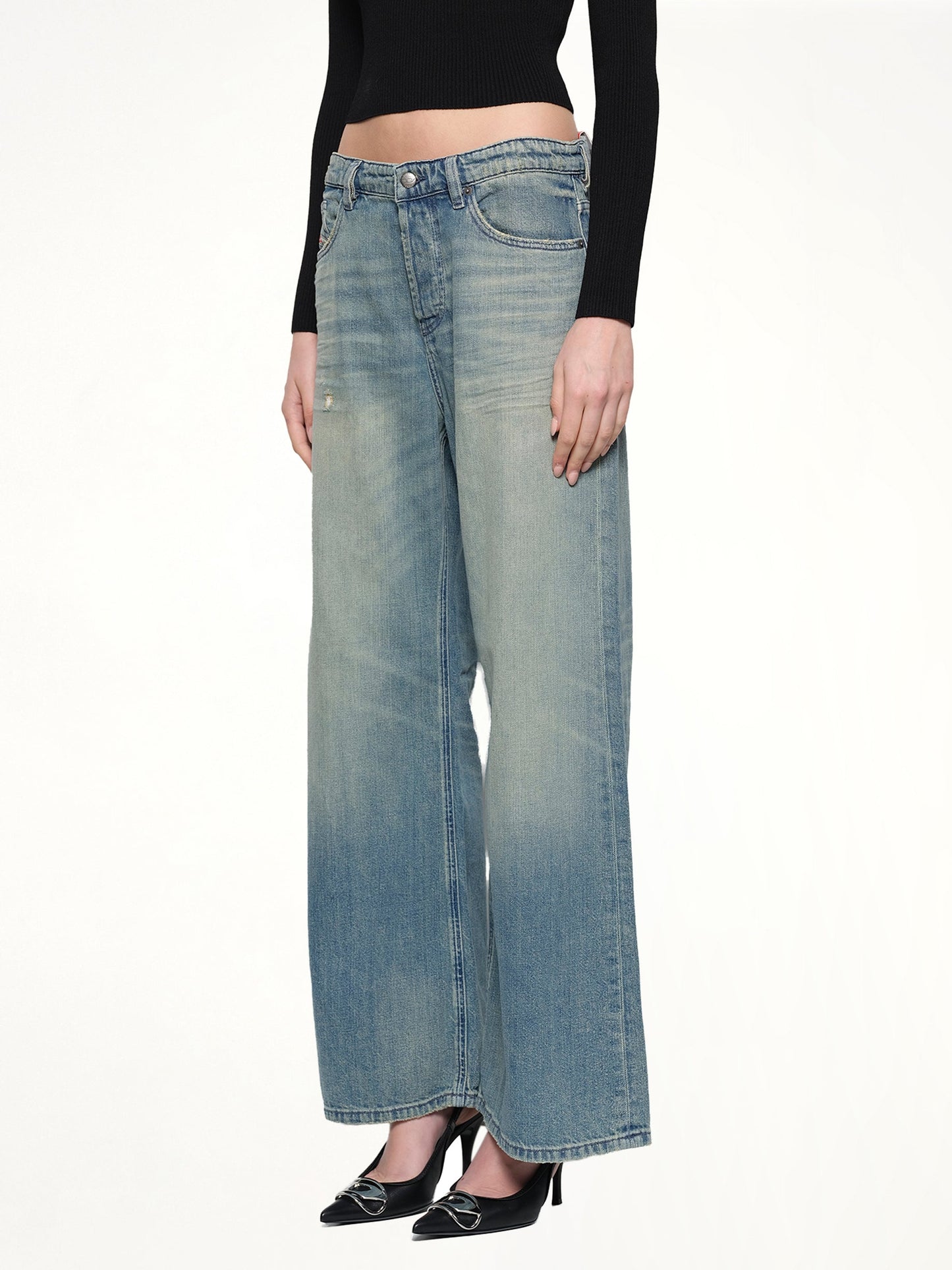 DIESEL 1996 D-SIRE Wide Jeans (Blue)