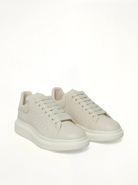 ALEXANDER MCQUEEN Dumbo Grain Larry Sneaker (Off White)