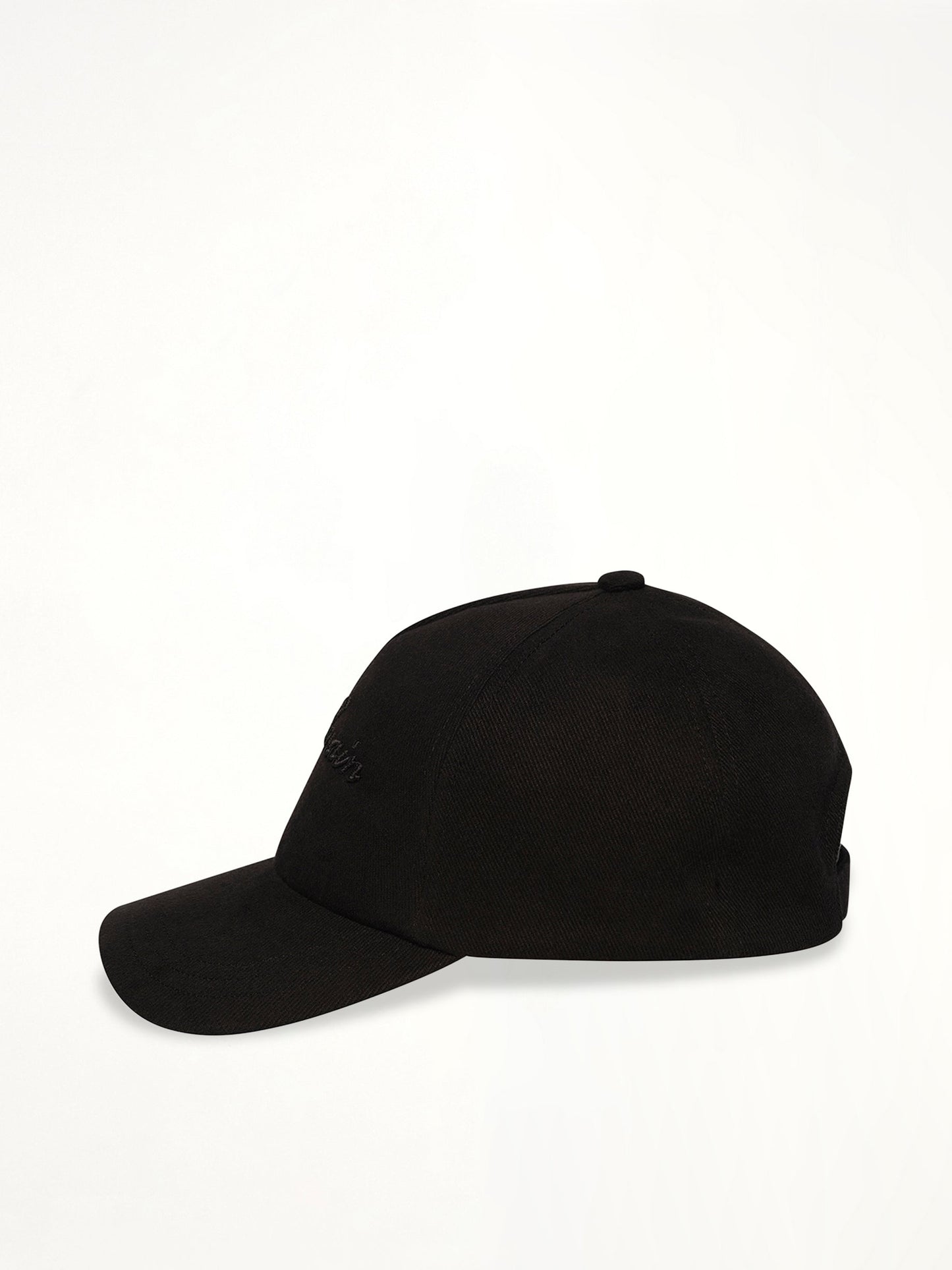 BALMAIN Balmain Signature Cotton Cap (Black)
