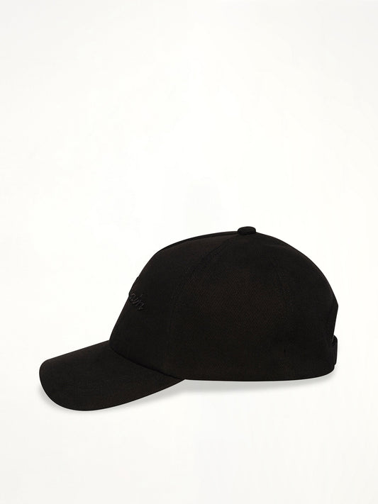 BALMAIN Balmain Signature Cotton Cap (Black)