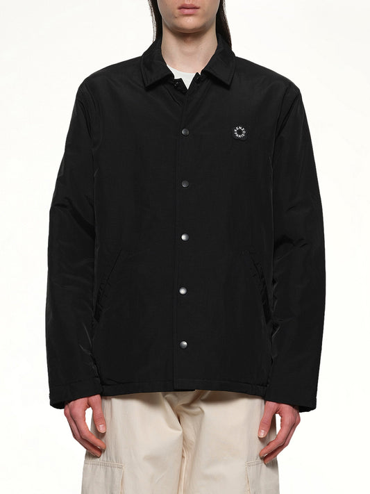 Image of Coats & Jackets. Productname: KENZO Boke Flower 2.0 Reversible Heavy Coach Jacket in BLACK colour by brand - KENZO