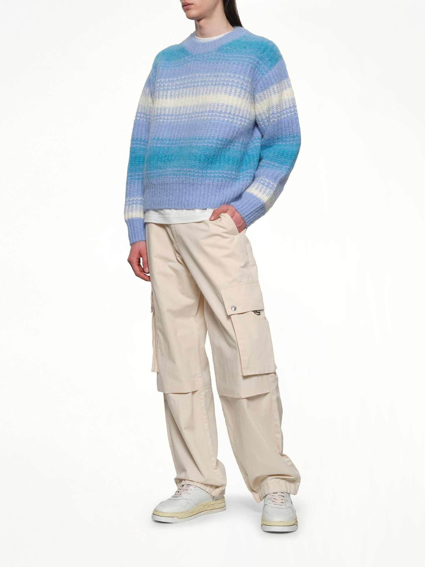 Kenzo Speed Stripe Jumper (Blue)