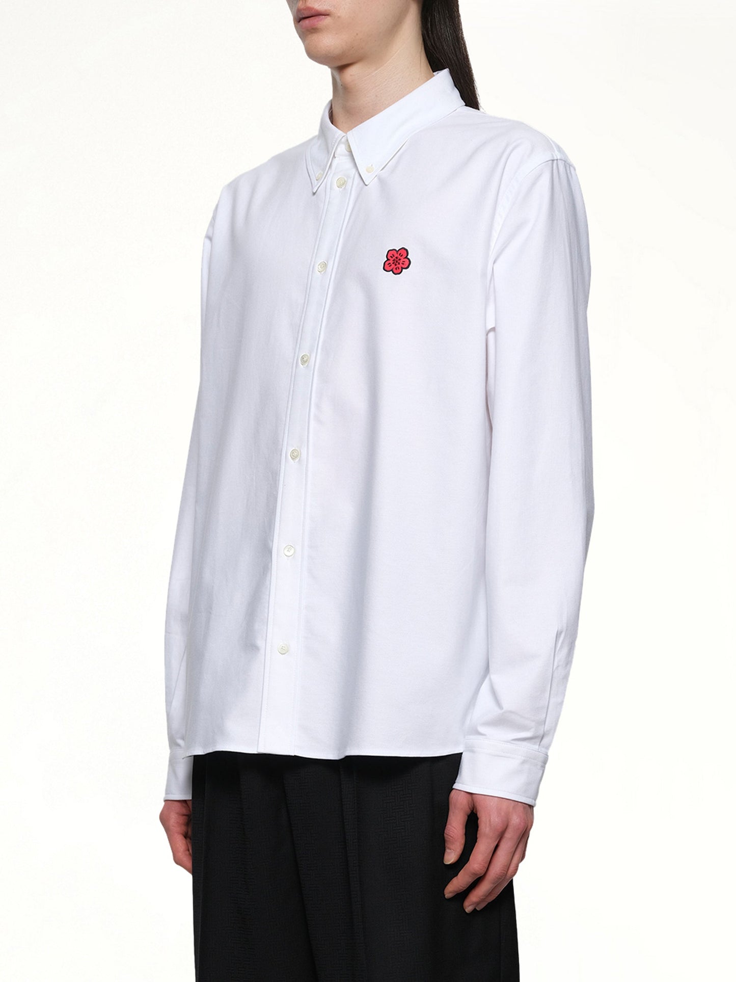 Kenzo Boke Flower Casual Shirt (White)