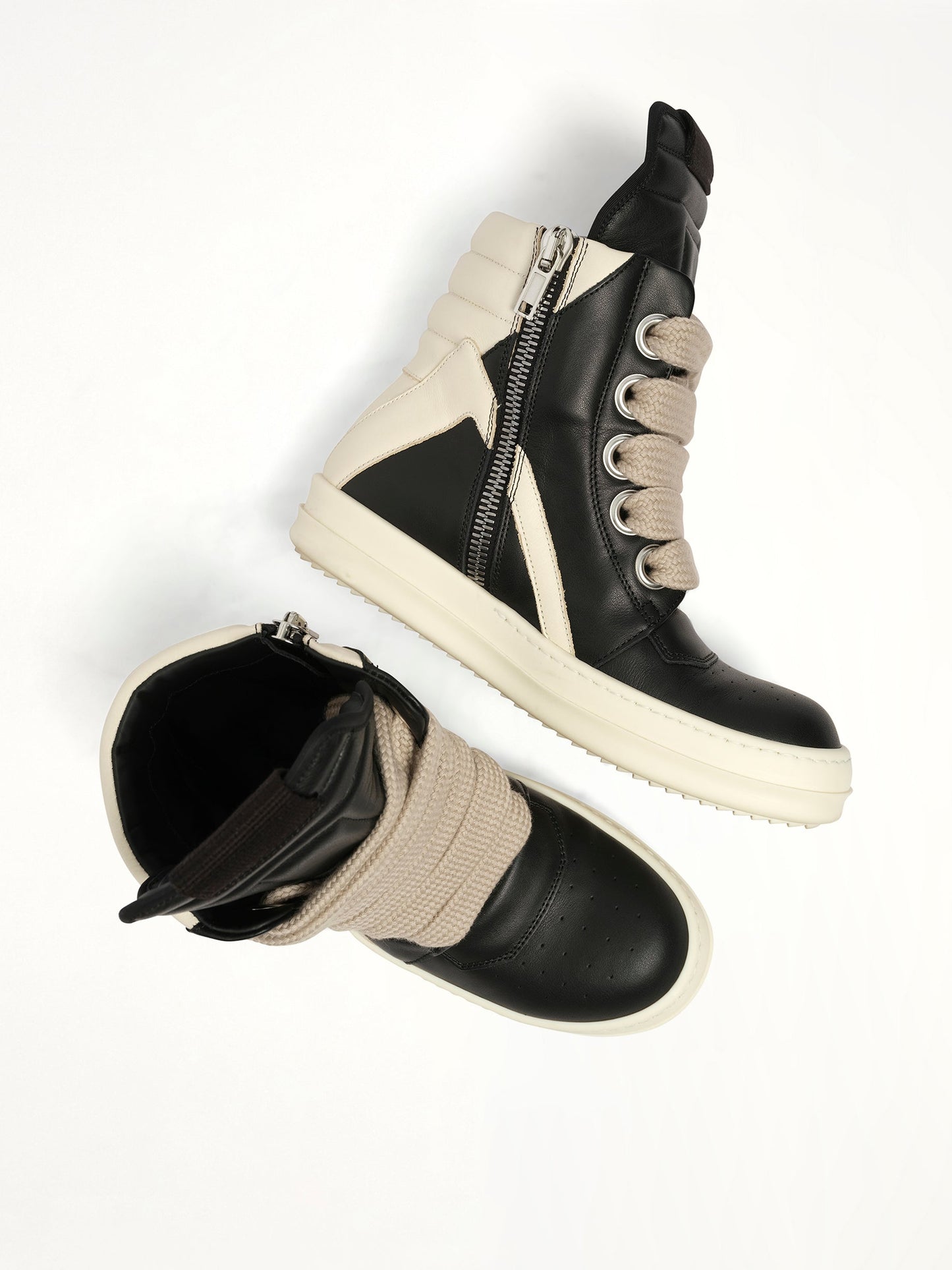 RICK OWENS Jumbolace Geobasket (Black)