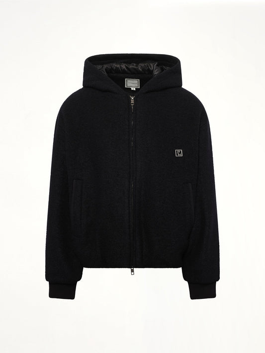 WOOYOUNGMI Padded Hoodie (Black)