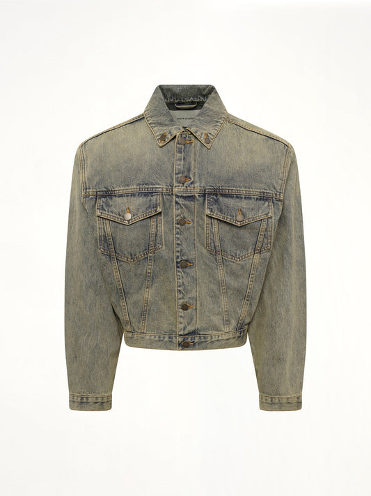 ENTIRE STUDIOS Shrunken Denim Jacket (Surfacewave)