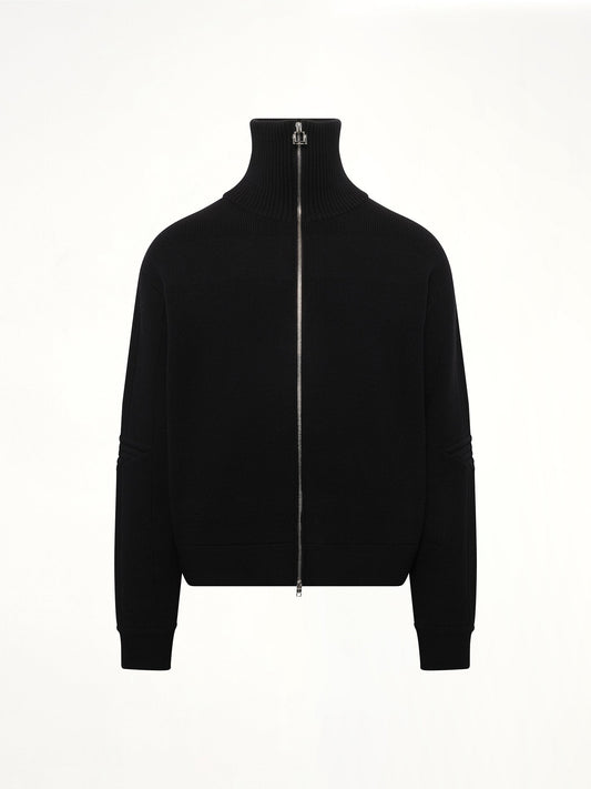 WOOYOUNGMI Zipped Cardigan (Black)