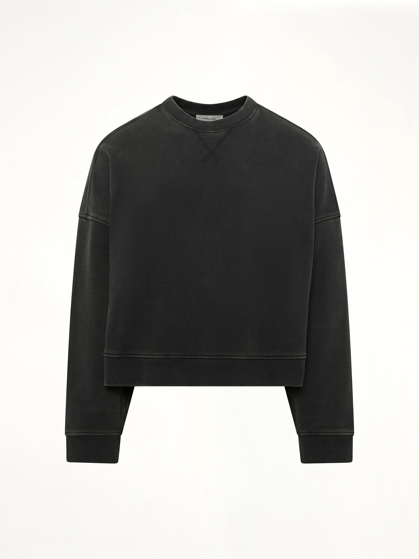 ENTIRE STUDIOS Box Crewneck (Black)