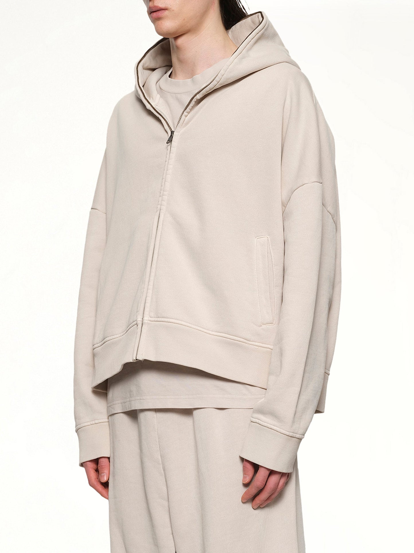 ENTIRE STUDIOS Eternal Zip Hoodie (Off White)