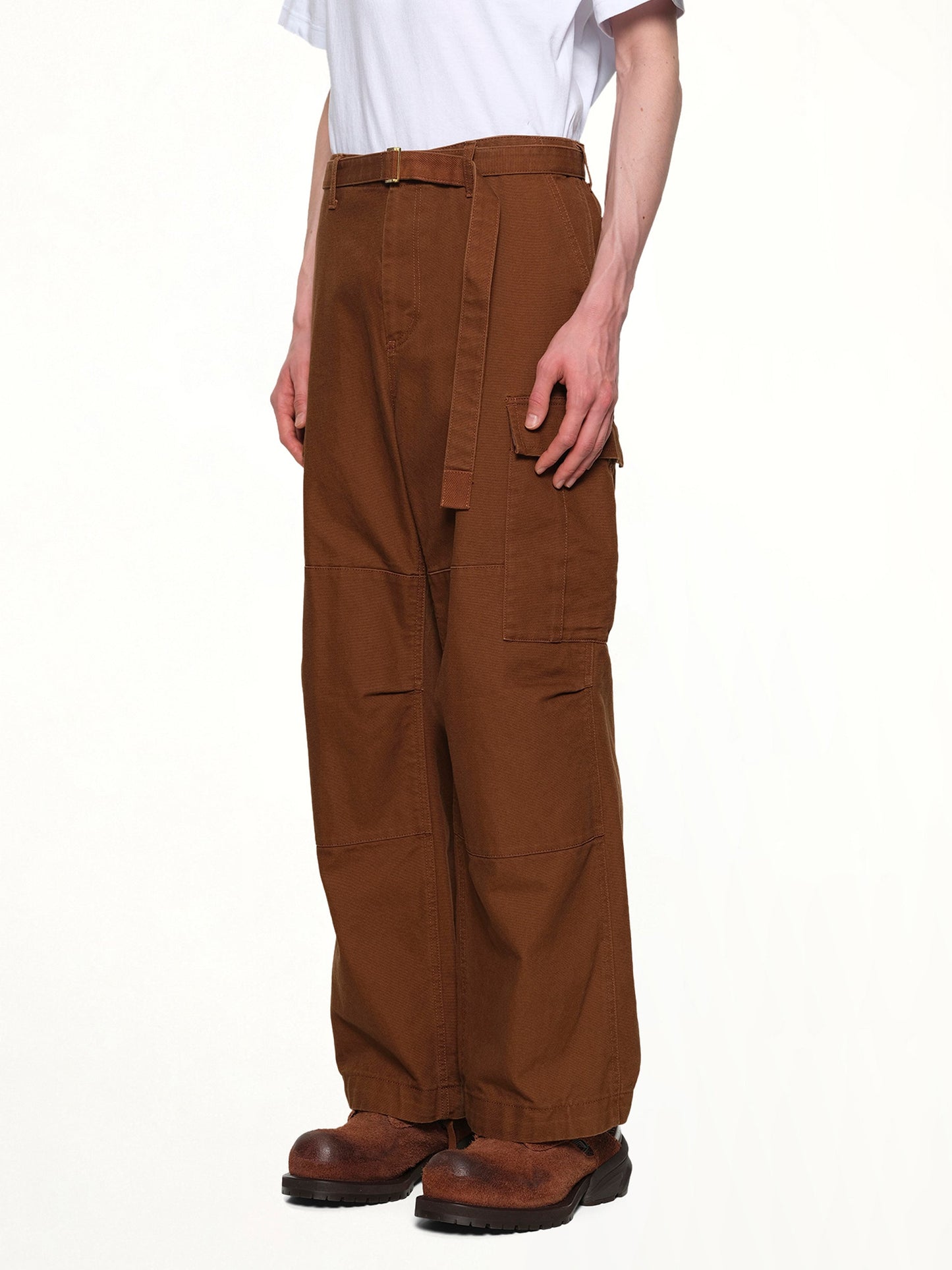 SACAI Carhartt WIP Duck Pants (Dark Beige)