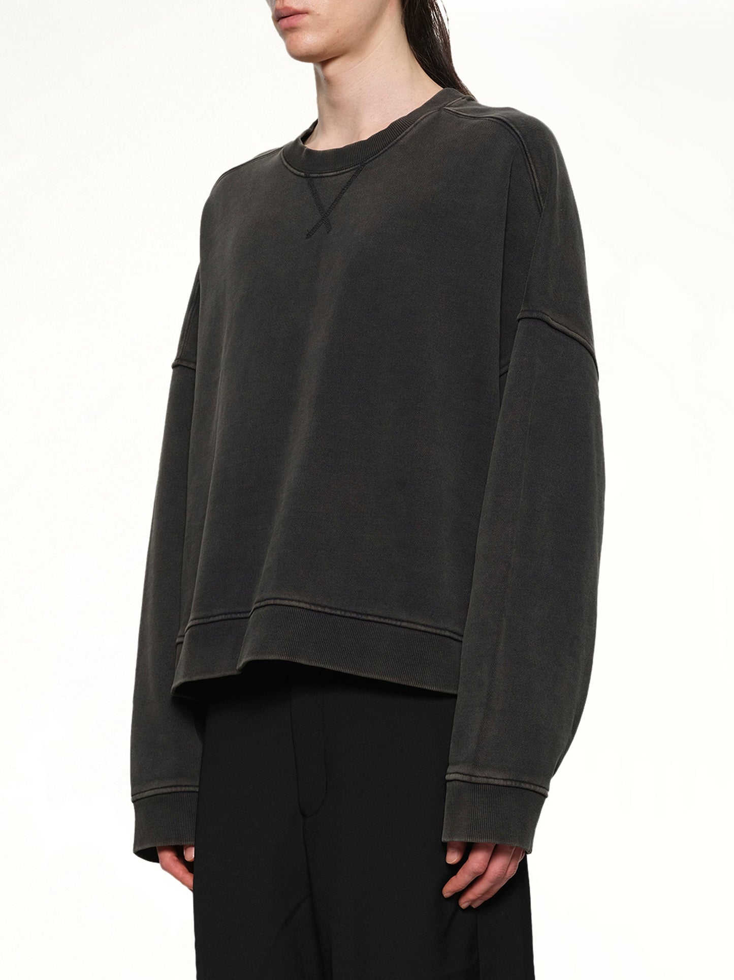 ENTIRE STUDIOS Box Crewneck (Black)