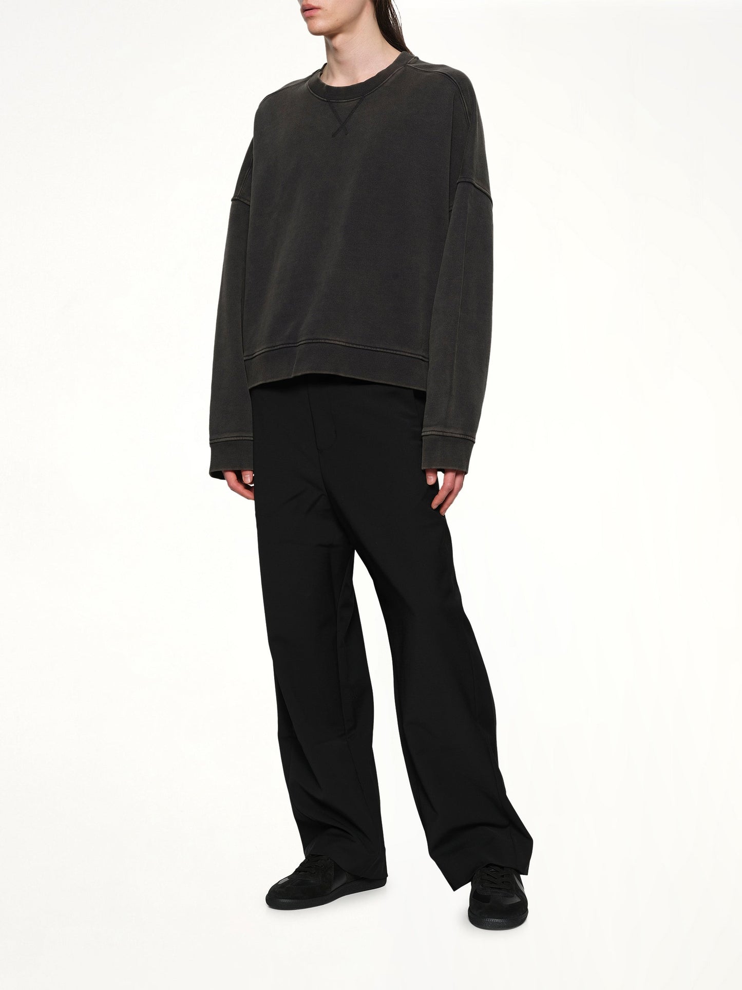 ENTIRE STUDIOS Box Crewneck (Black)