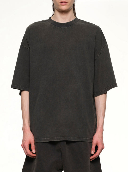 Image of T-Shirts. Product name - Heavy Boxy T-Shirt in Black colour by brand - ENTIRE STUDIOS