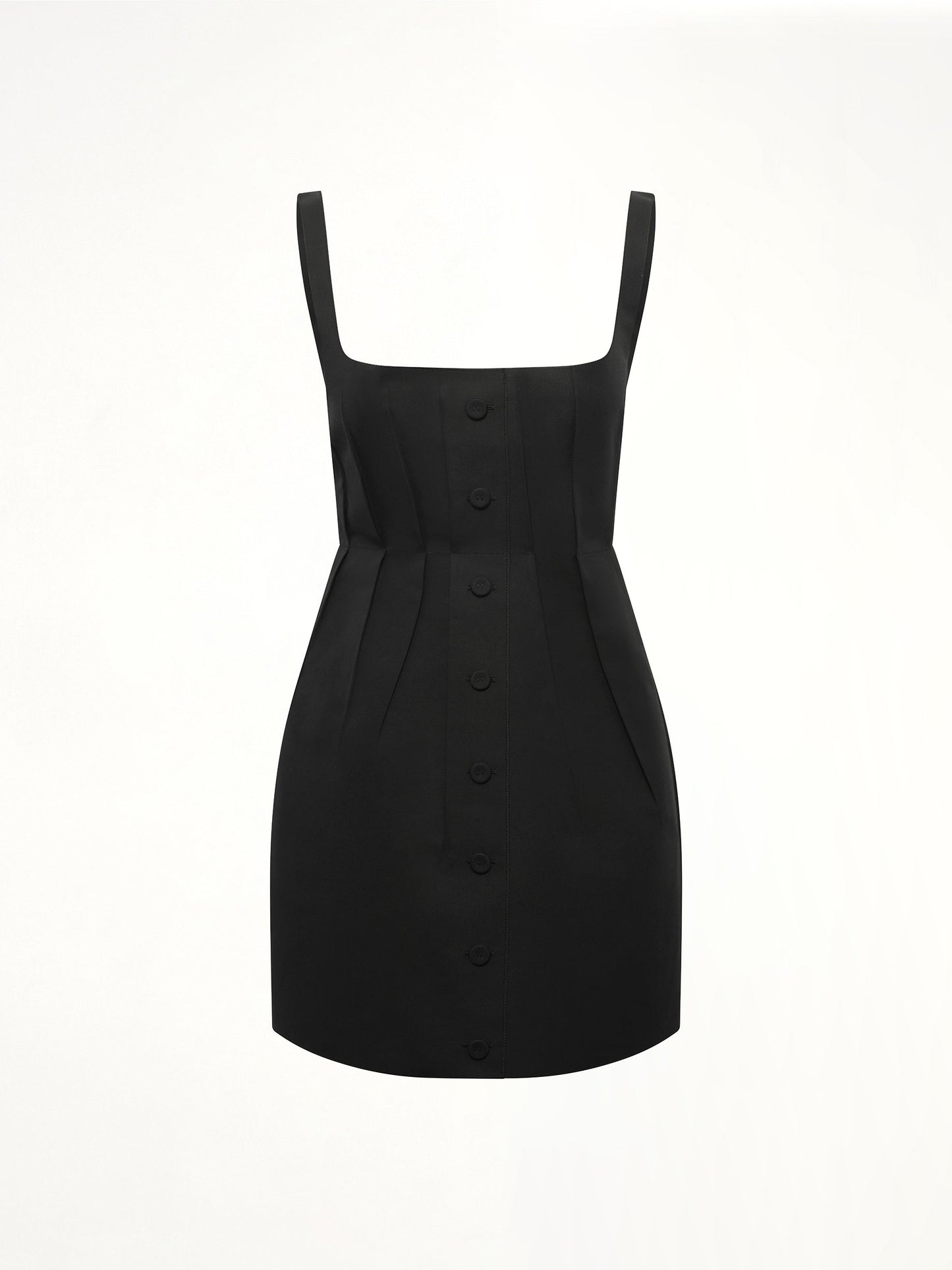 MARNI Bonded Cotton Poplin Dress (Black)