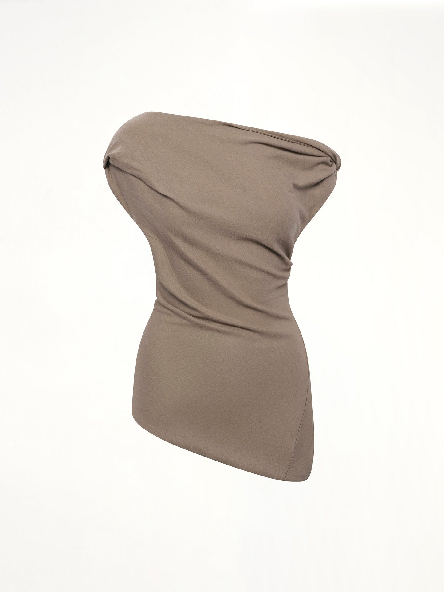 ENTIRE STUDIOS Jersey Twist Top (Beige)