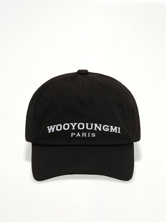 Image of Hats. Productname: WOOYOUNGMI Wooyoungmi Cap in BLACK colour by brand - WOOYOUNGMI