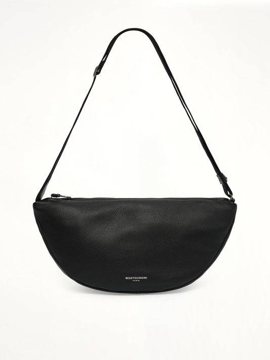 Image of Bags. Productname: WOOYOUNGMI Crossbody Bag in BLACK colour by brand - WOOYOUNGMI