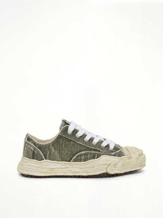 Image of Sneakers. Product name - Hank OG Sole Bleaching Sneaker in Gray colour by brand - MAISON MIHARA YASUHIRO