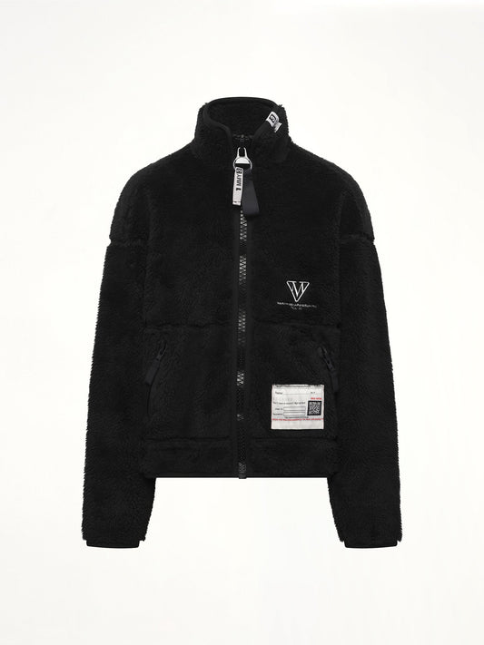 MAISON MIHARA YASUHIRO Amateur Sewn Like Boa Jacket (Black)