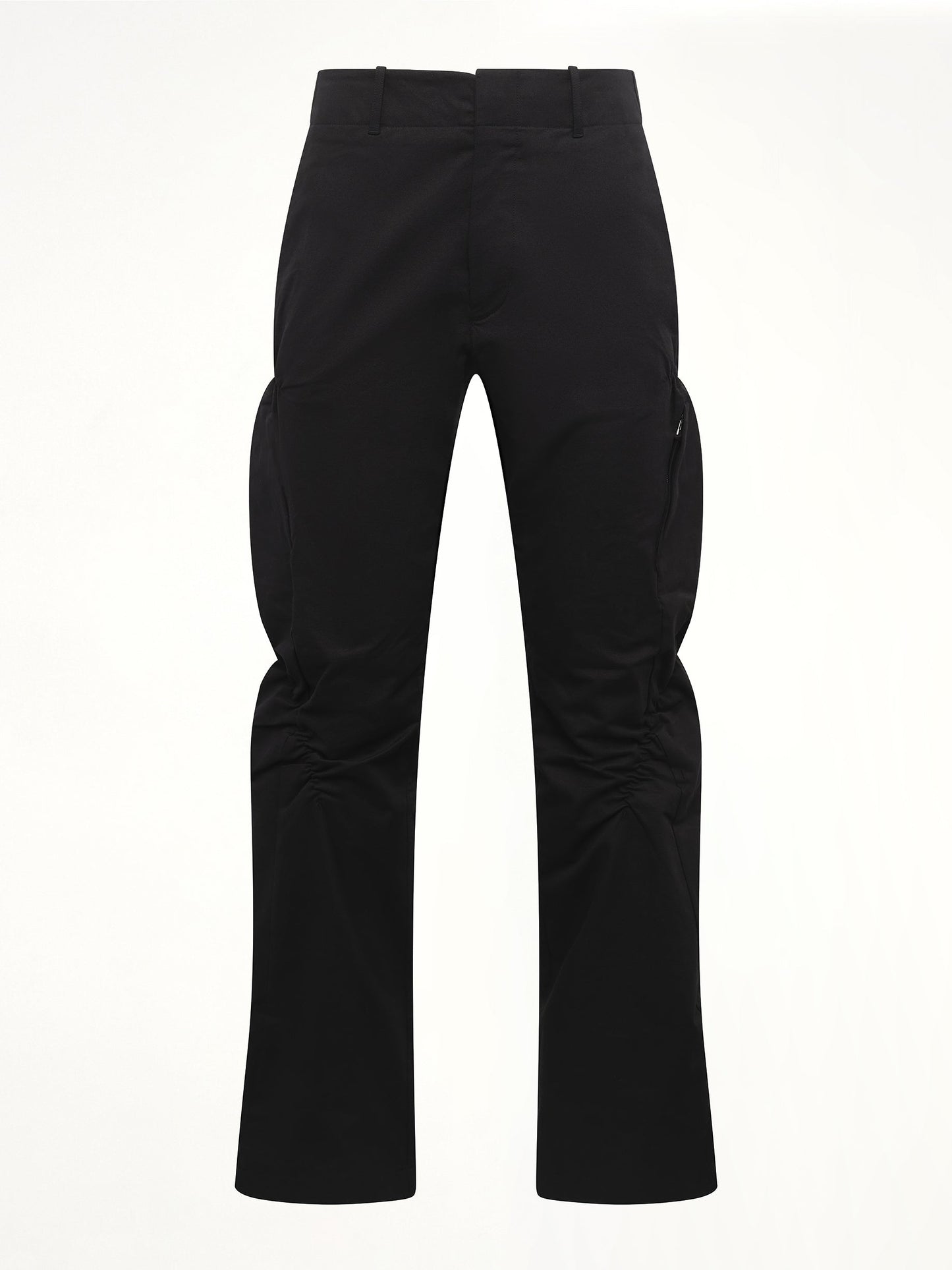 POST ARCHIVE FACTION Shirring Pants (Black)