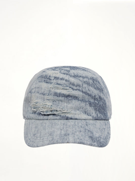 Image of Hats. Productname: DIESEL C-FEEL Cap in Blue colour by brand - DIESEL
