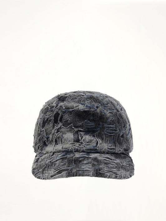Image of Hats. Productname: DIESEL C-PIED Cap in Blue colour by brand - DIESEL