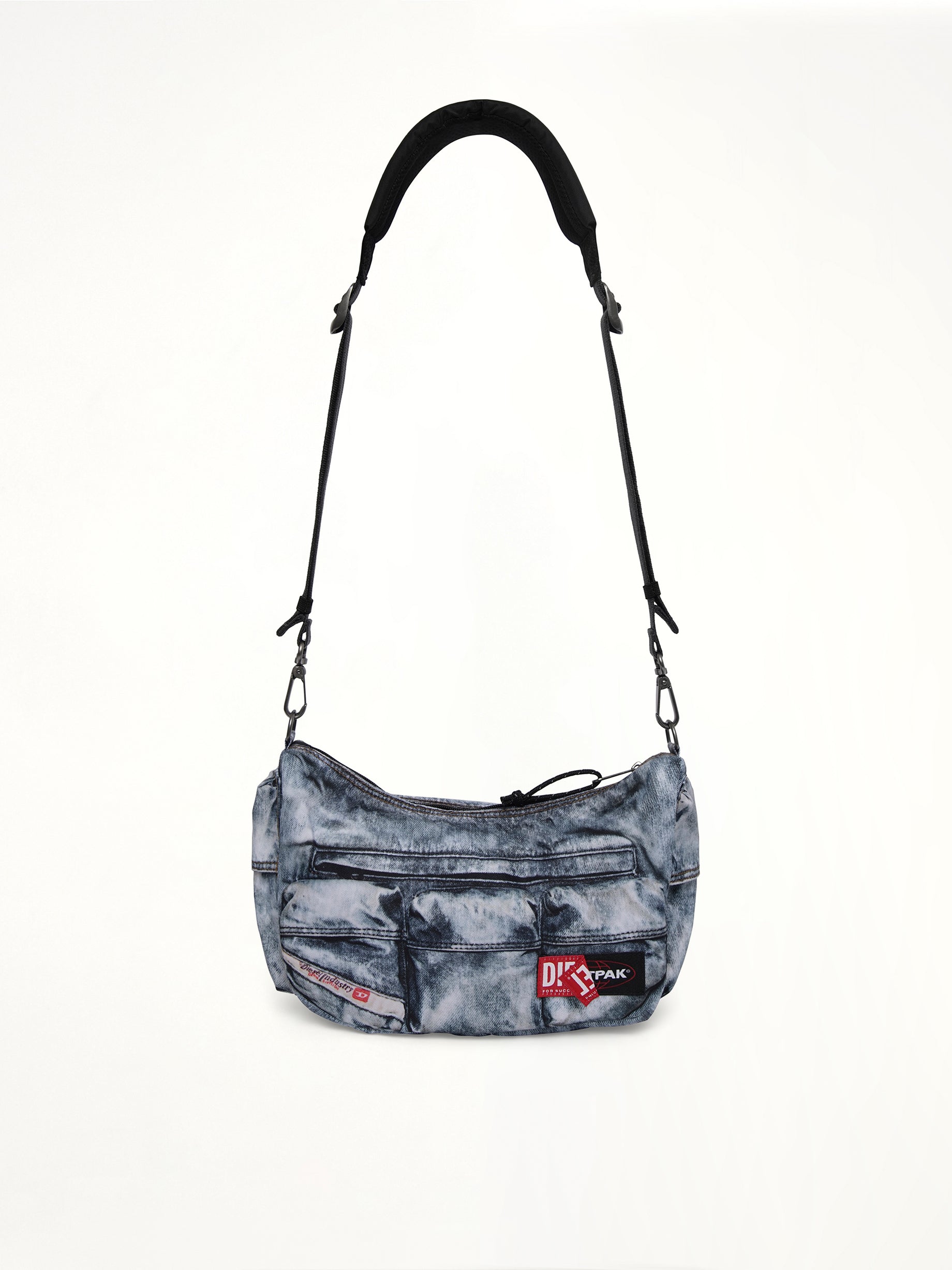 Image of Bags. Productname: DIESEL DIESEL x EASTPAK Shoulder Bag in Blue colour by brand - DIESEL