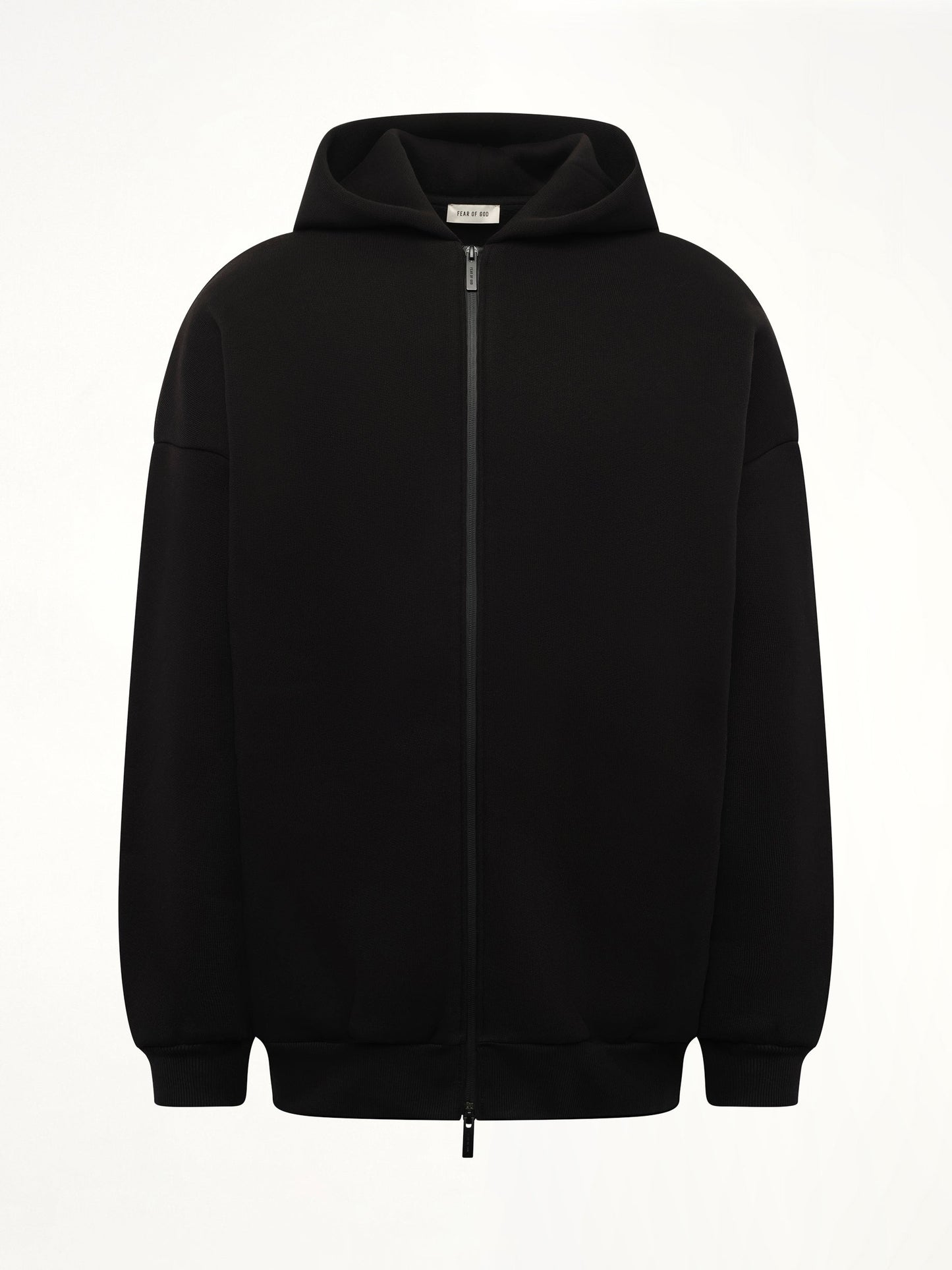 FEAR OF GOD Zip Hoodie (Black)