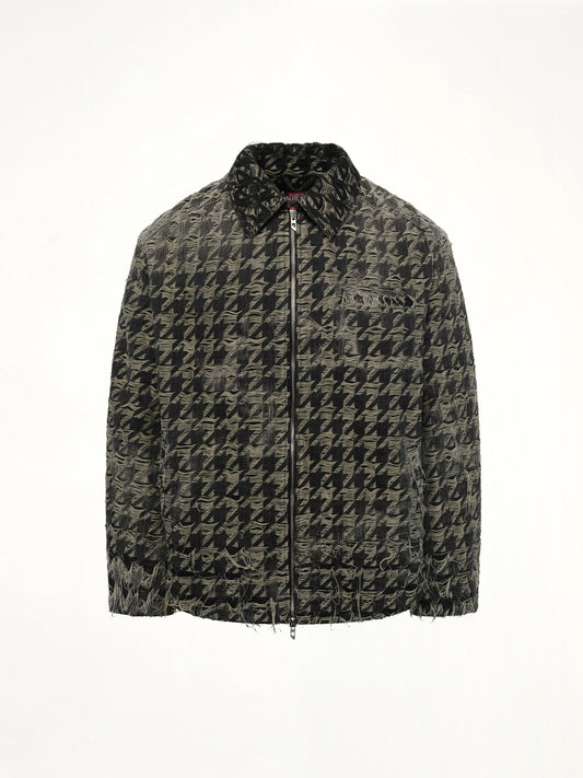 DIESEL D-ELMO-FSH Runway Denim Jacket (Black)