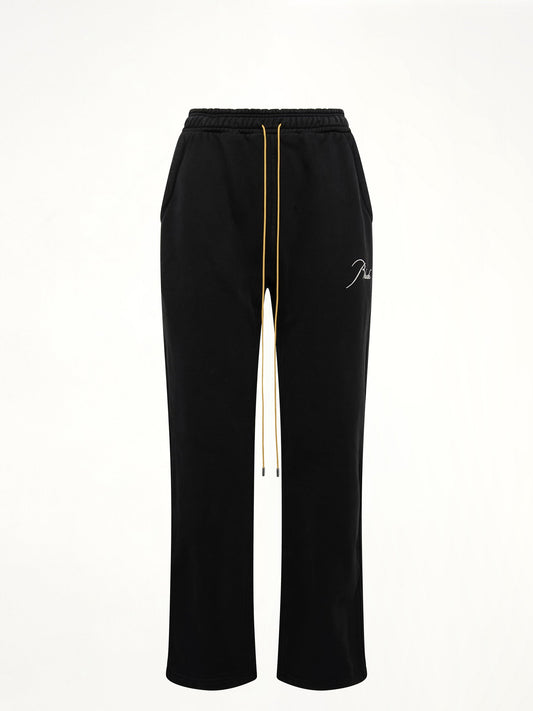 RHUDE Classique Sweatpant (Black/White)