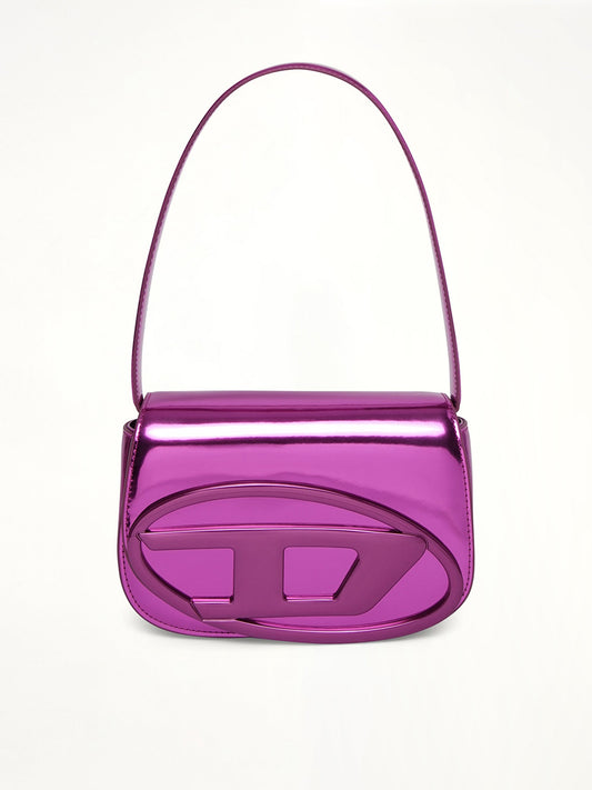 Image of Bags. Productname: DIESEL 1DR Shoulder Bag in Neon Pink colour by brand - DIESEL
