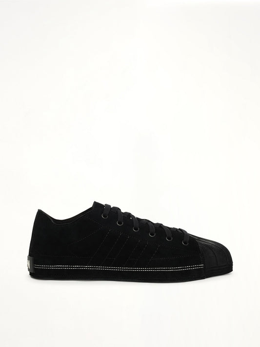 Image of Sneakers. Product name - Y-3 X NBHD Nizzastar Lo Sneaker in Black colour by brand - Y-3