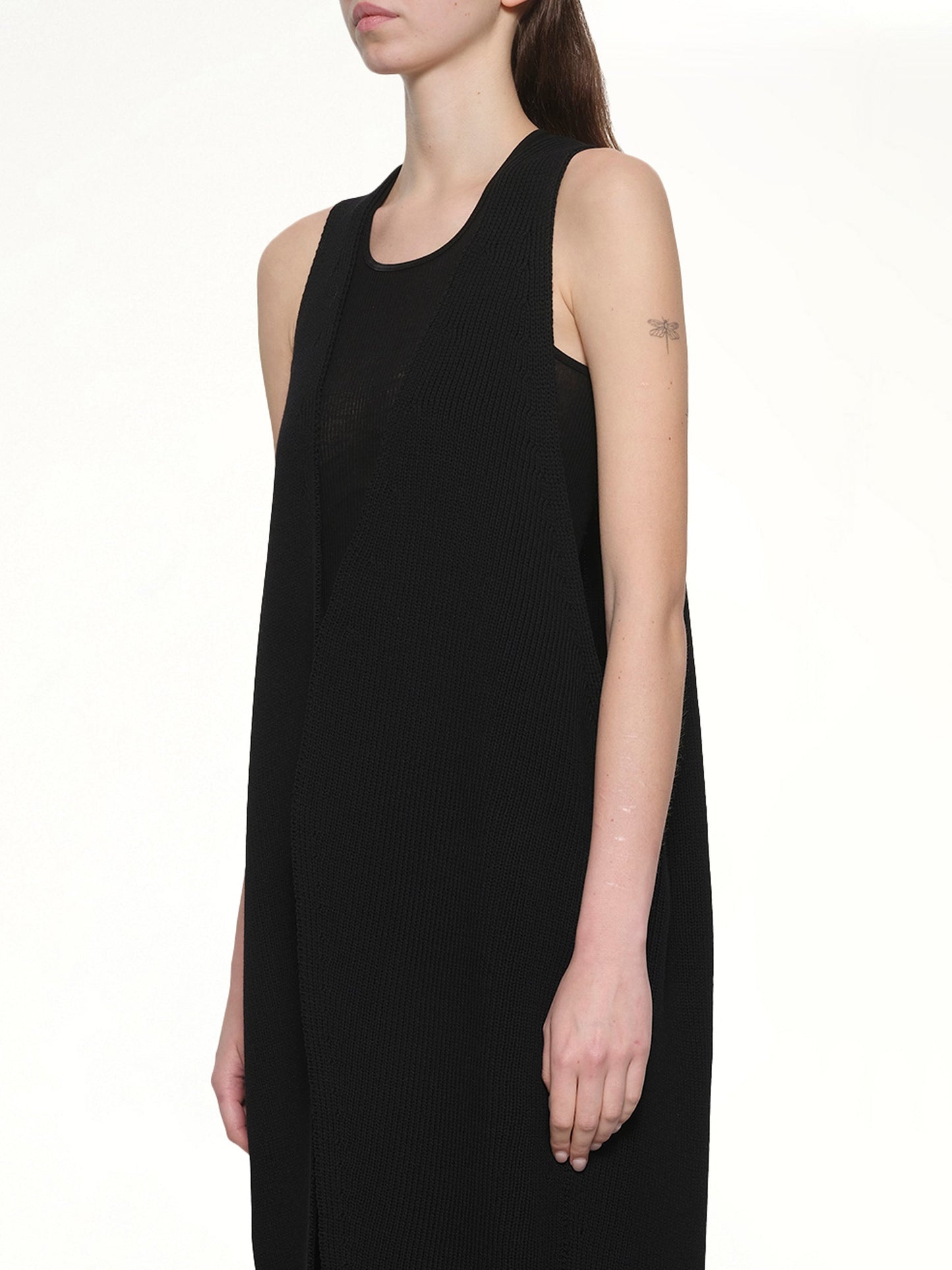 RICK OWENS SL Cyclops Coat (Black)