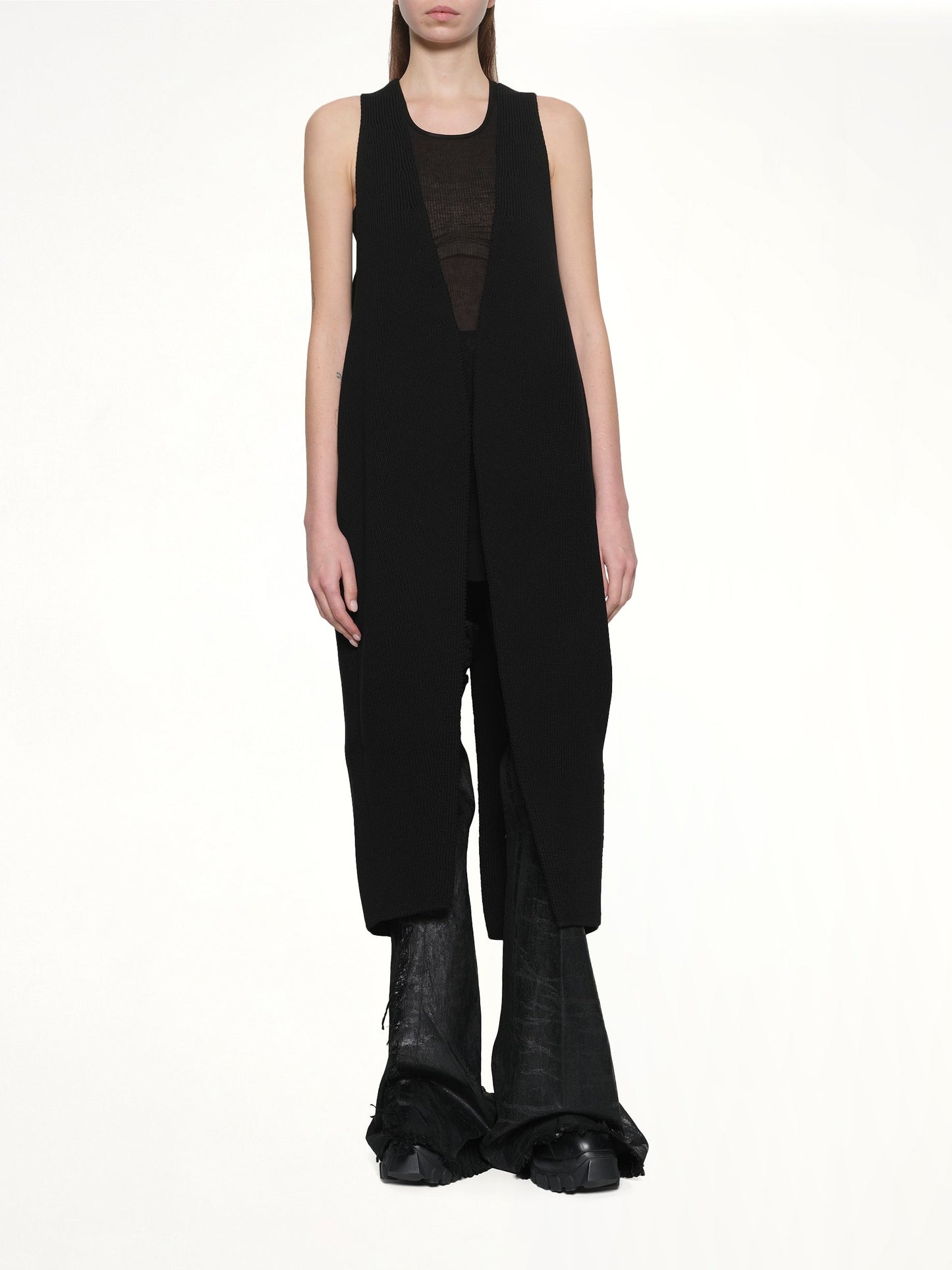 RICK OWENS SL Cyclops Coat (Black)