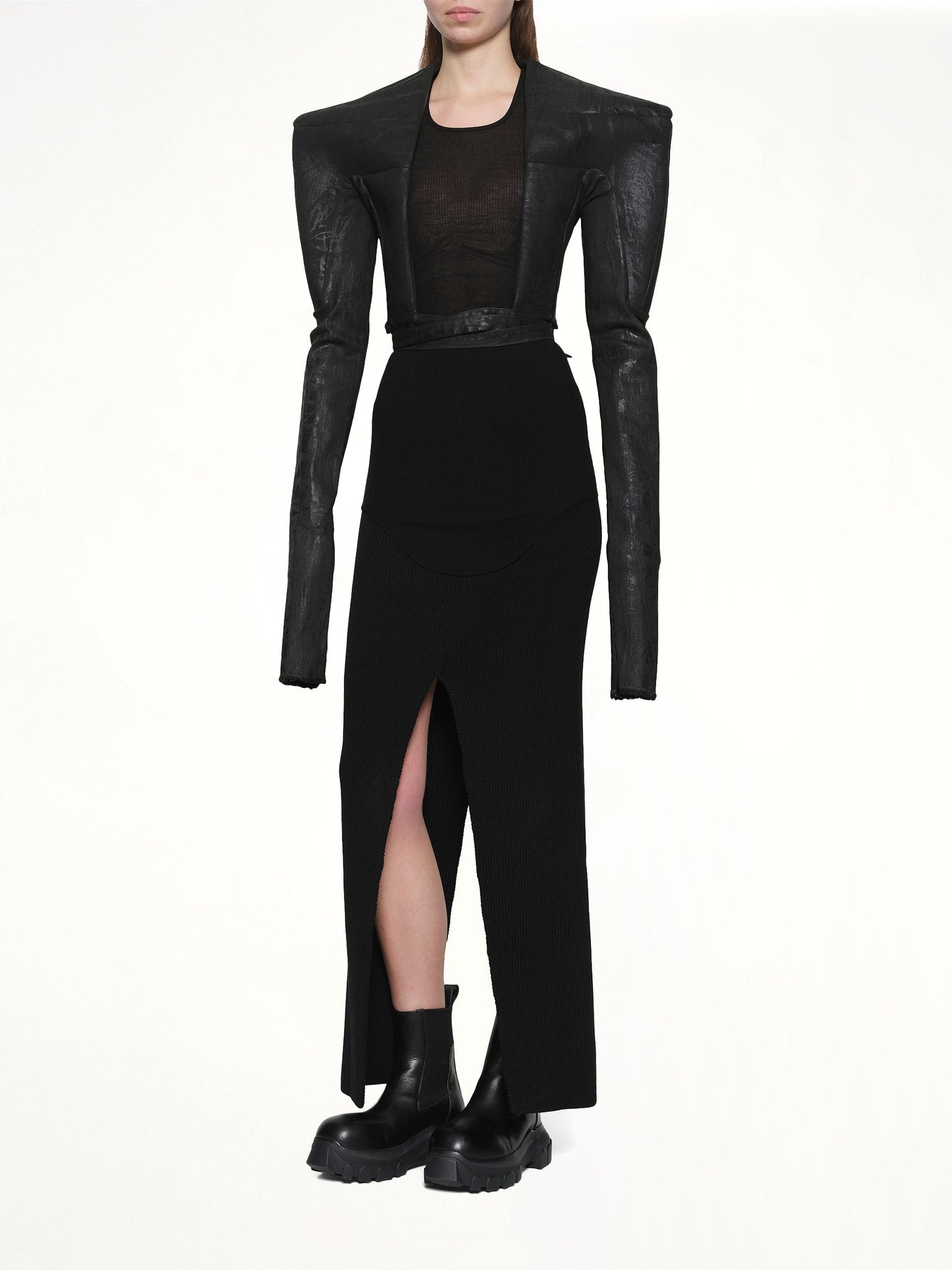 RICK OWENS Tight Jacket (Black)