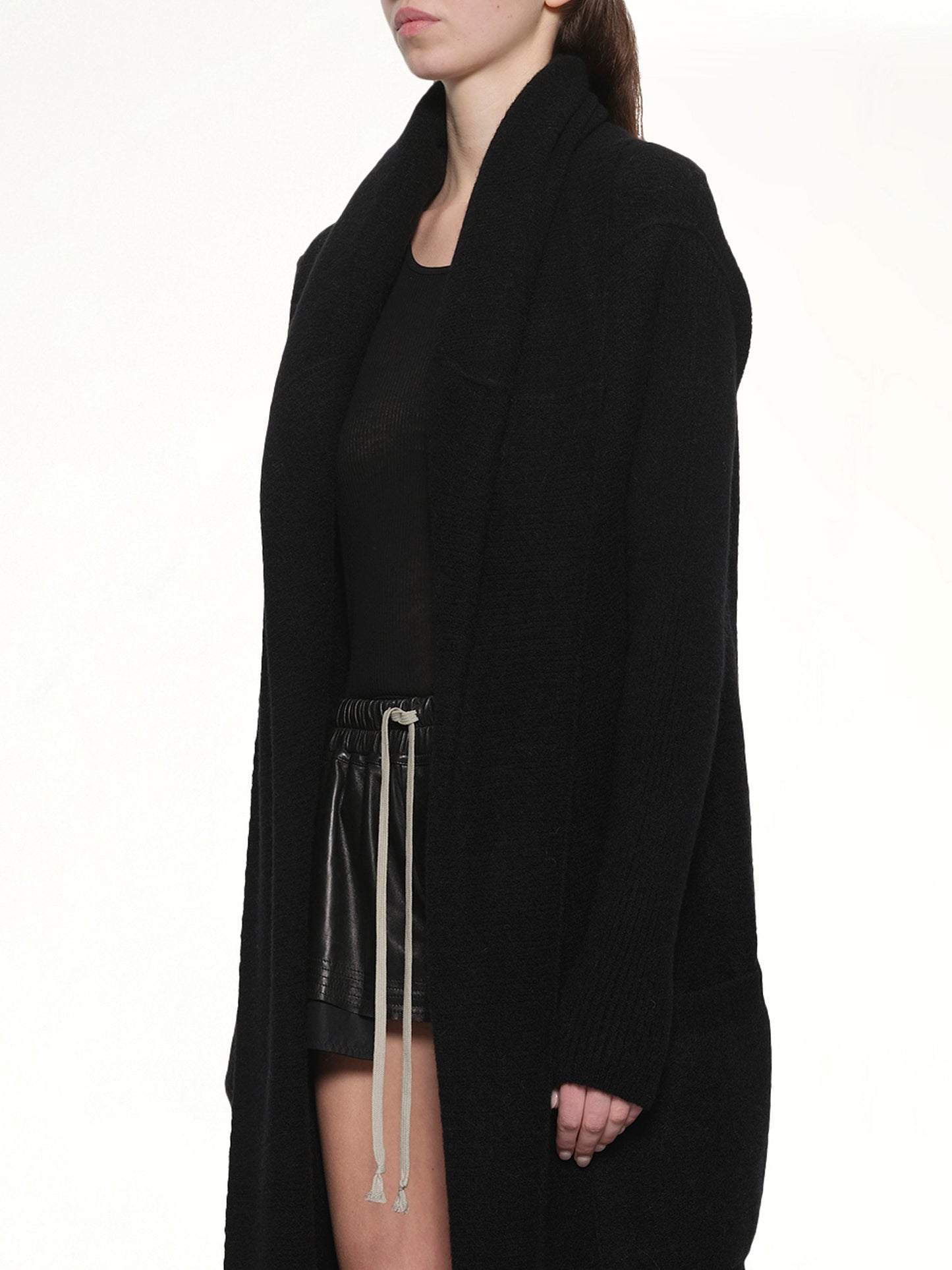 RICK OWENS Las Palmas Robe (Black)