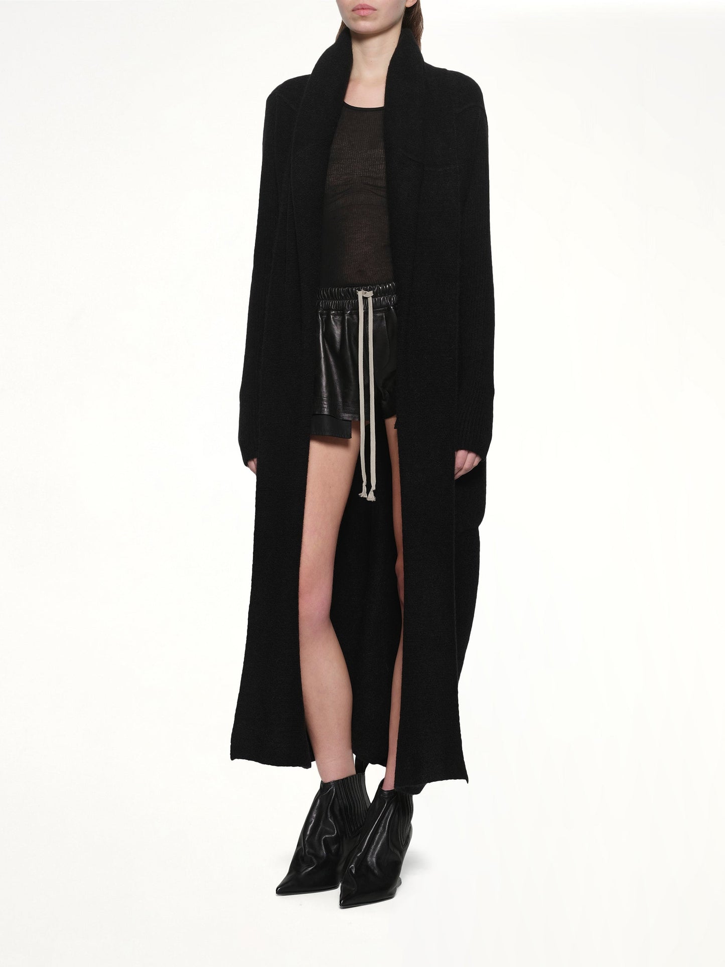 RICK OWENS Las Palmas Robe (Black)