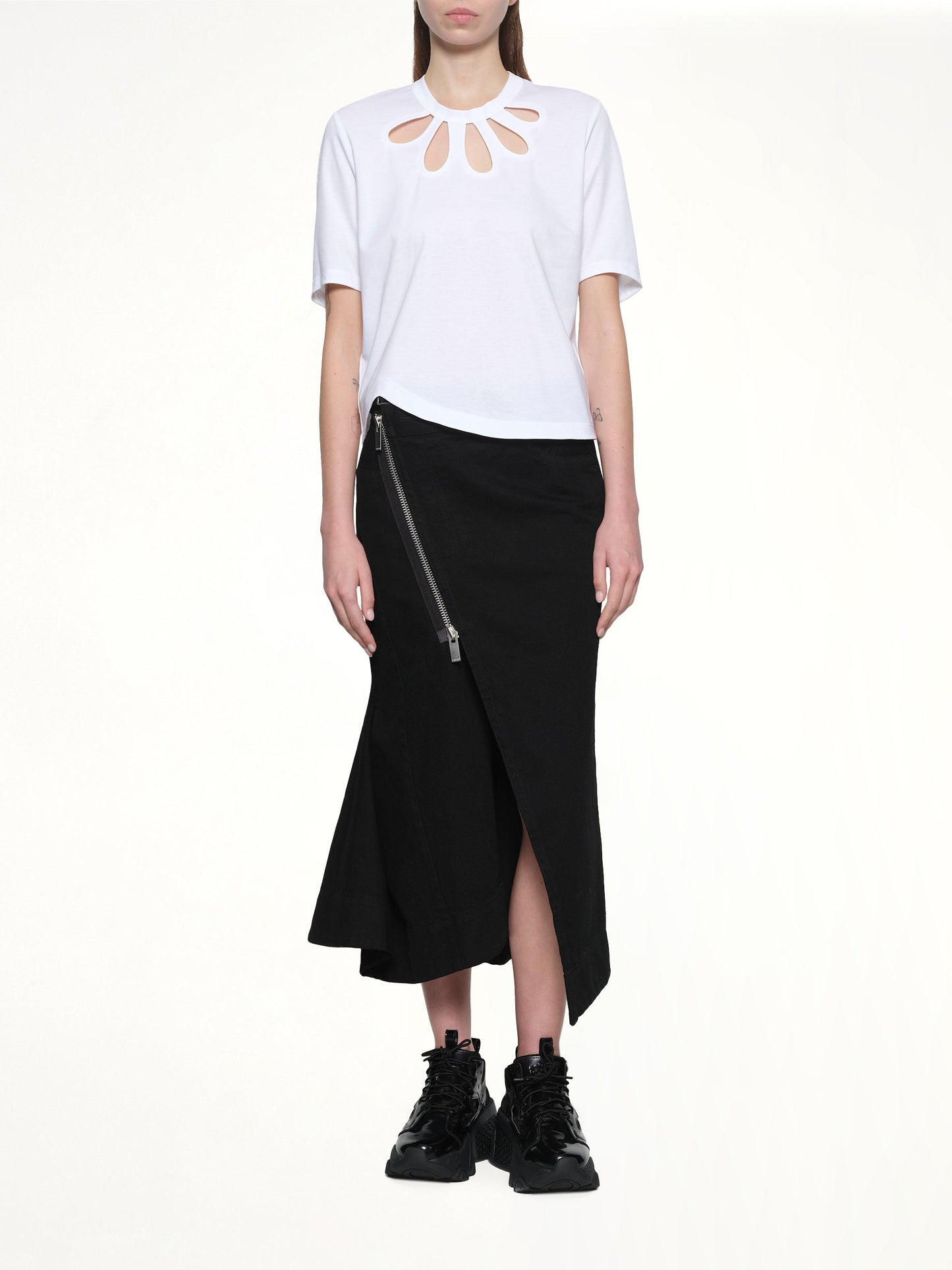 NOIR KEI NINOMIYA Petal Shirt (White)