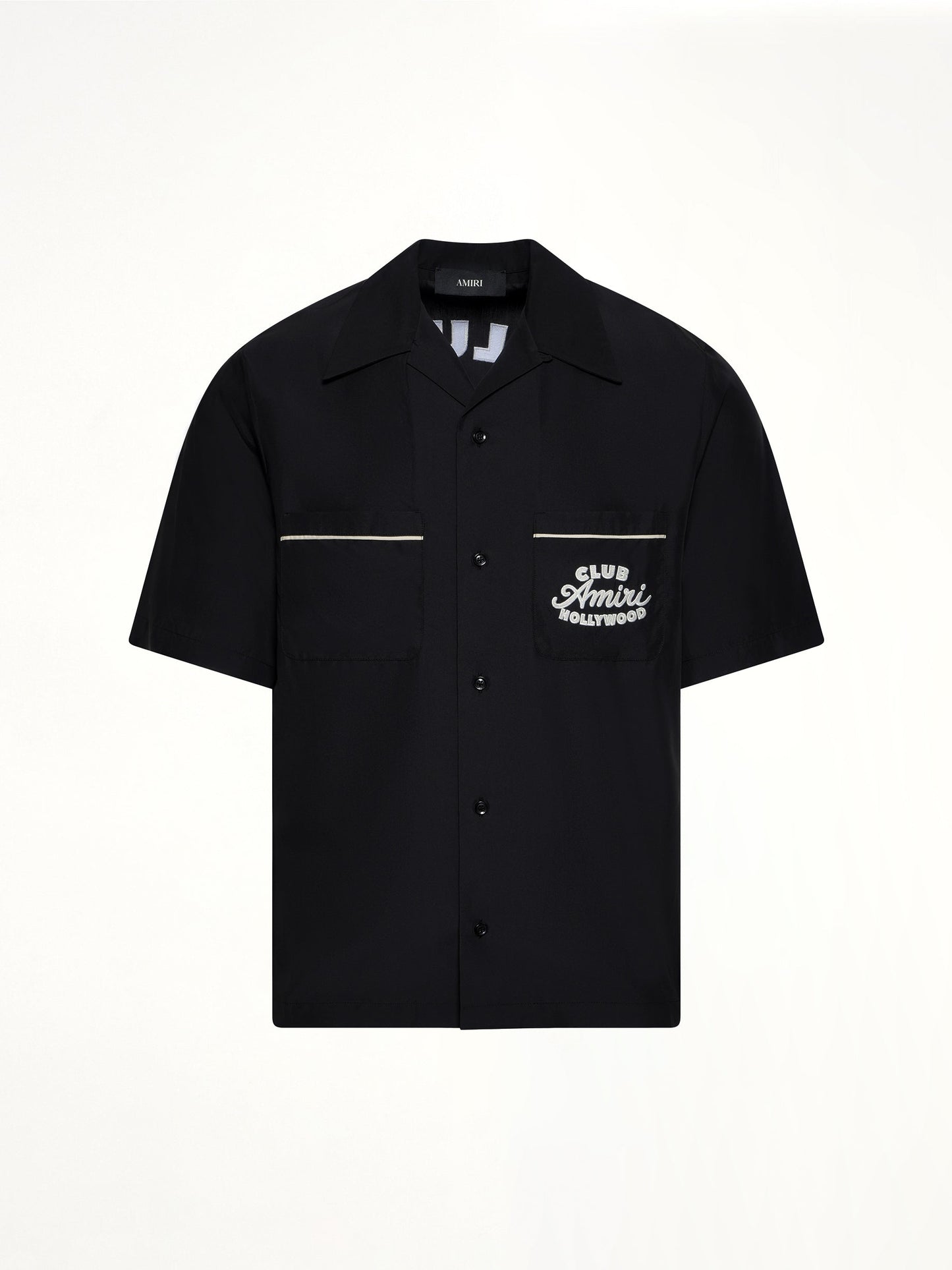 AMIRI Club Amiri Camp Shirt (Black)