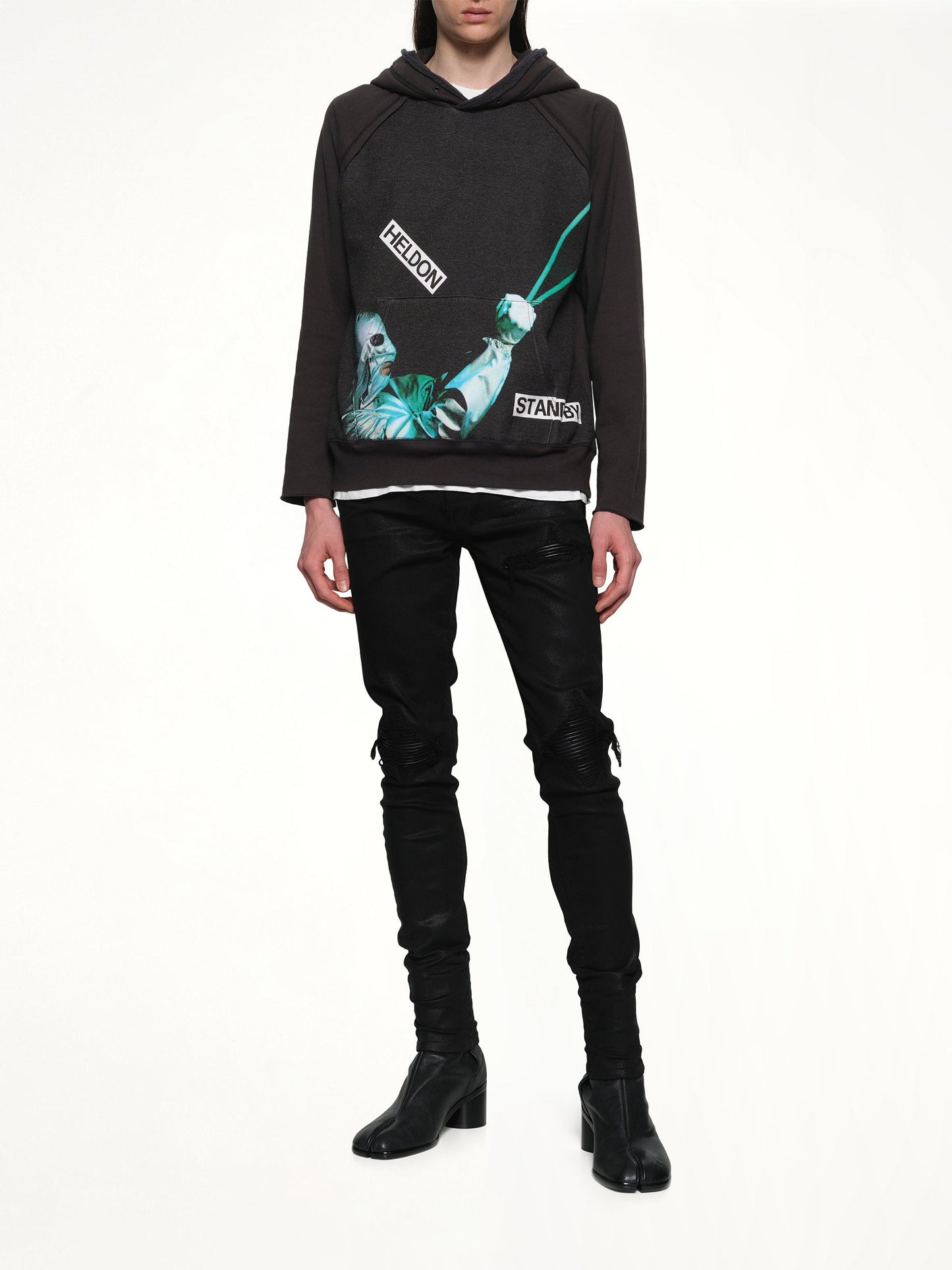 UNDERCOVER Heldon Stand By Hoodie (Black)