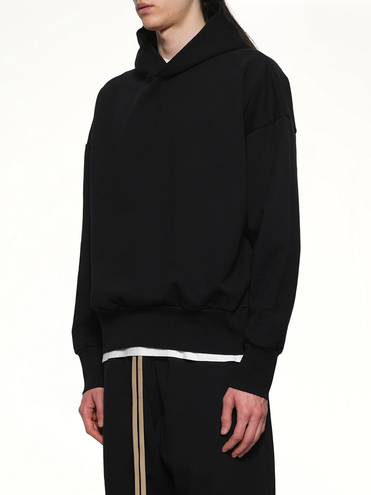 FEAR OF GOD Logo Hoodie (Black)