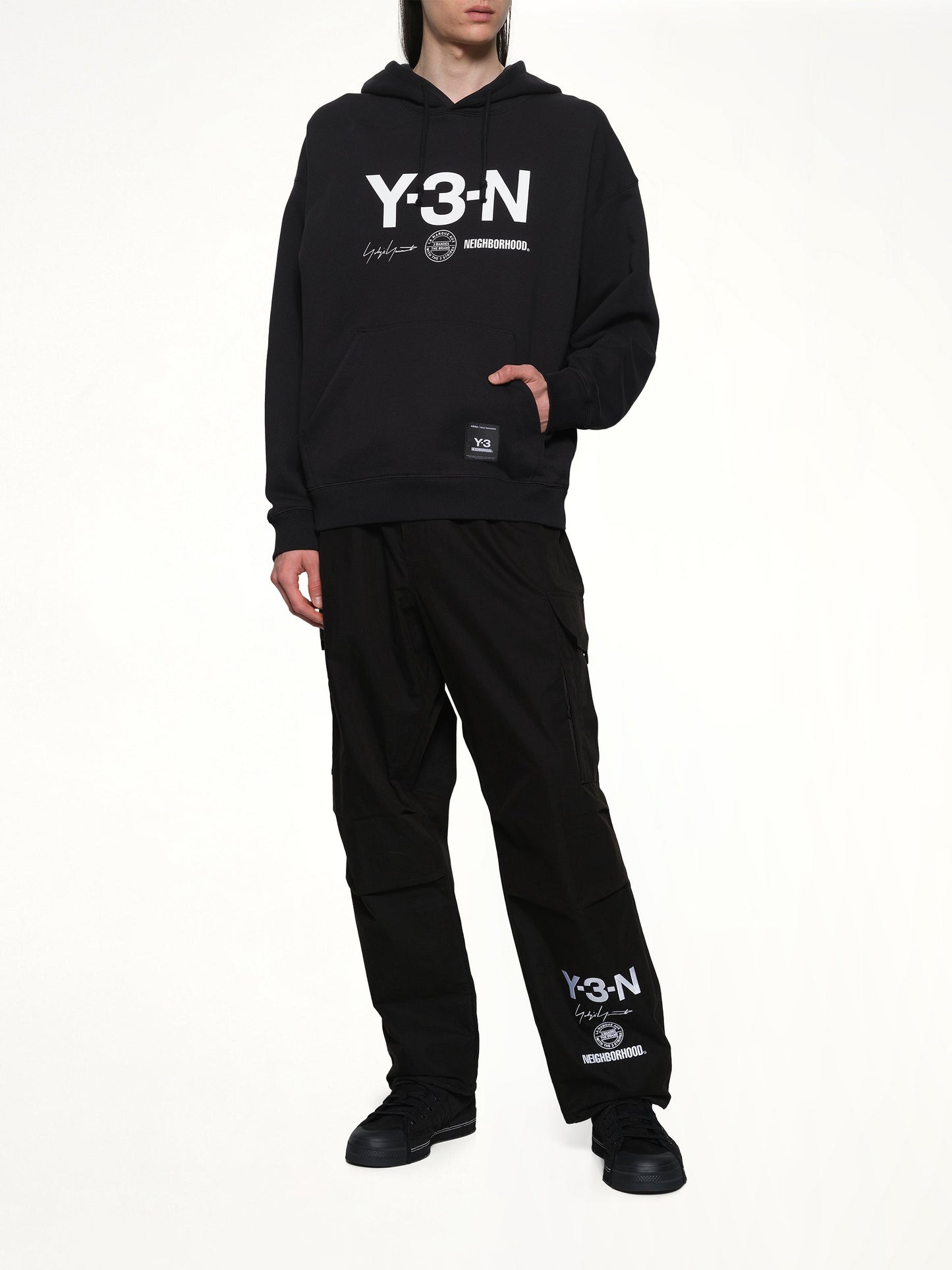 Y-3 X NBHD Graphic Hoodie (Black)