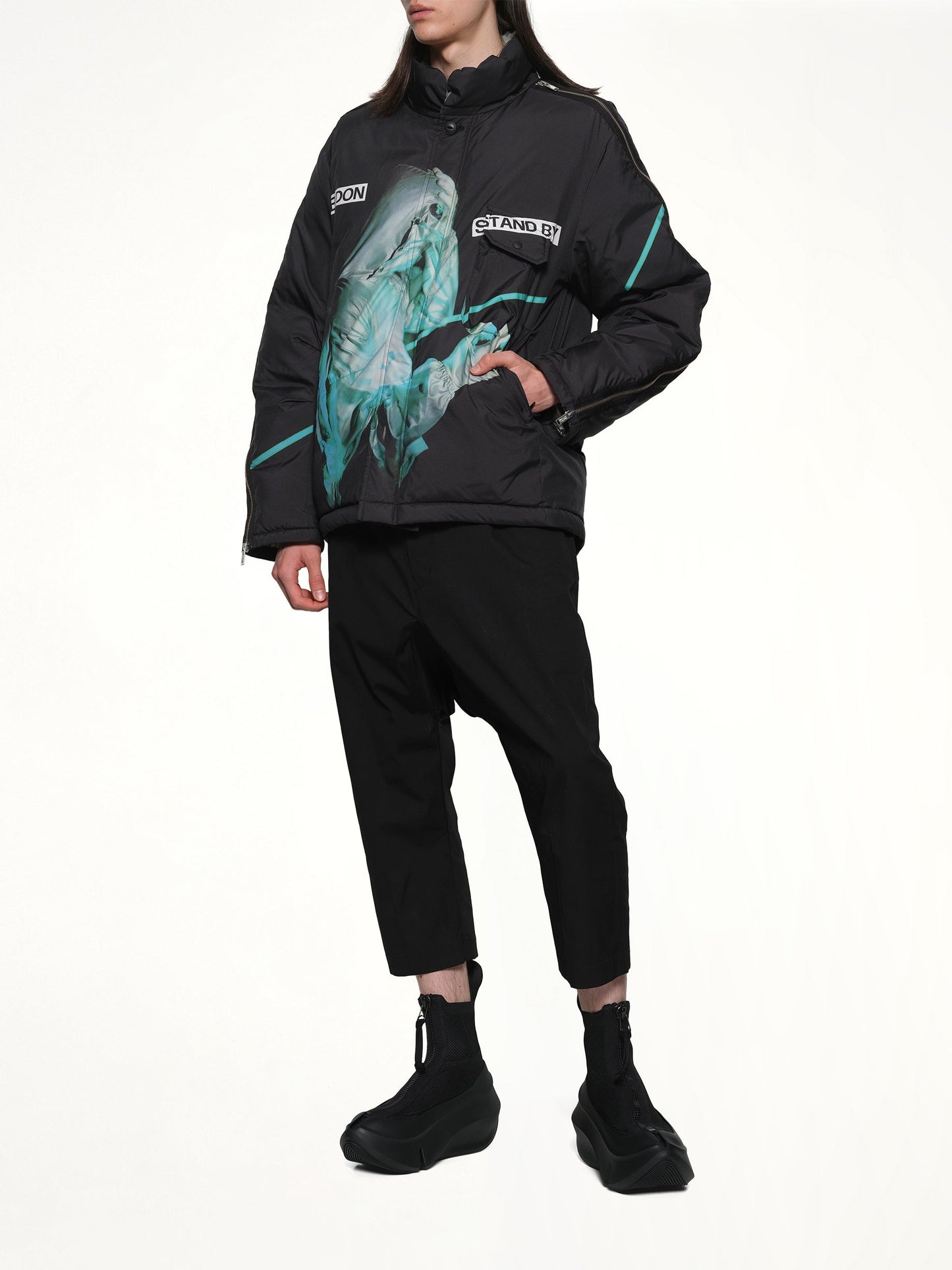 UNDERCOVER Heldon Stand By Jacket (Black)